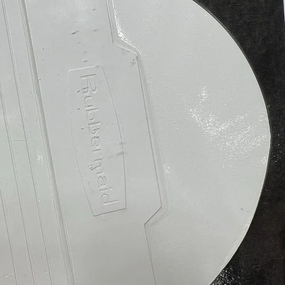 Vtg Rubbermaid Sink Stopper 2102 White 5” Round Rubber Drain Flap 1995 NEW